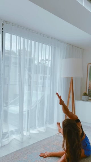 Side splits reaches exercise cover photo