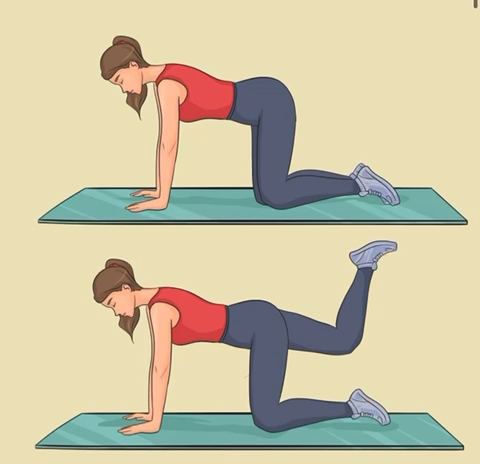 Bend and Kick exercise cover photo