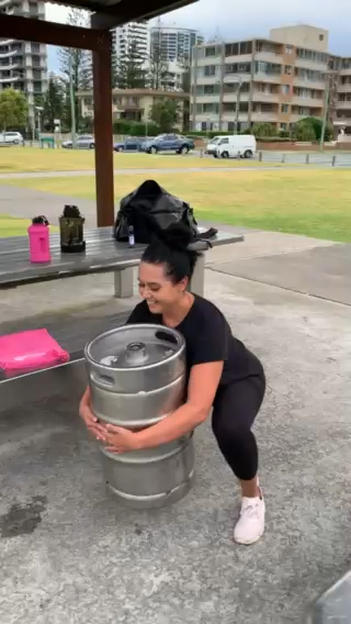 Keg Squat  exercise cover photo