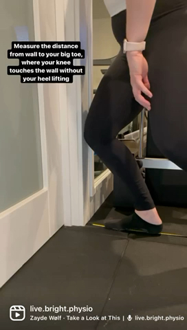 Measure ankle mobility exercise cover photo