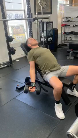 Incline DB Curl exercise cover photo